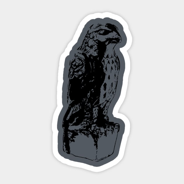 Maltese Statuette Sticker by Jetfire852